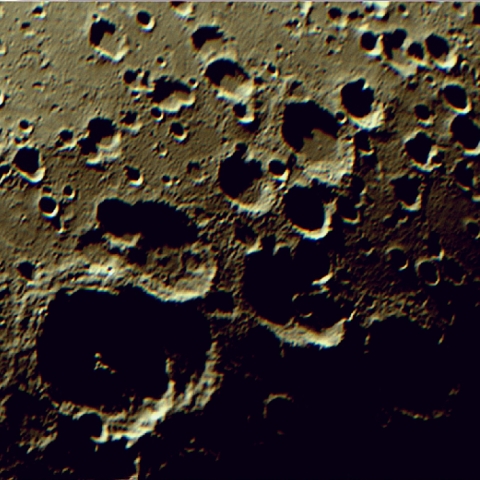 月面クレーター