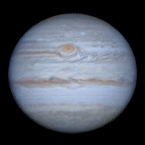 木星　衝　大赤斑