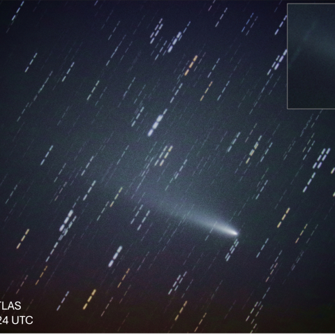 核が崩壊中の 2025 K1 ATLAS 12/02 未明