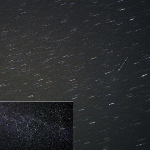 7月9日夜のCatalina彗星