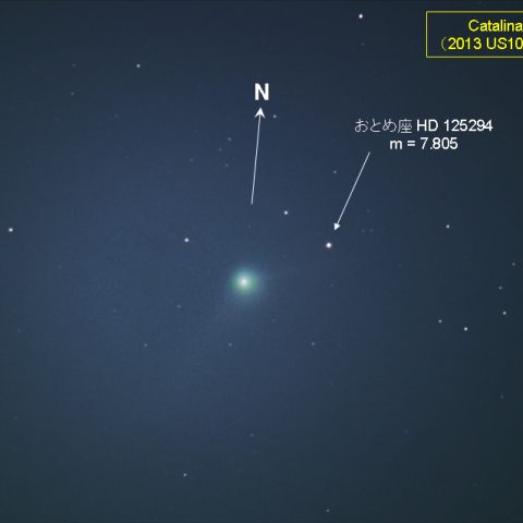 C/2013 US10 Catalina彗星 11月30日