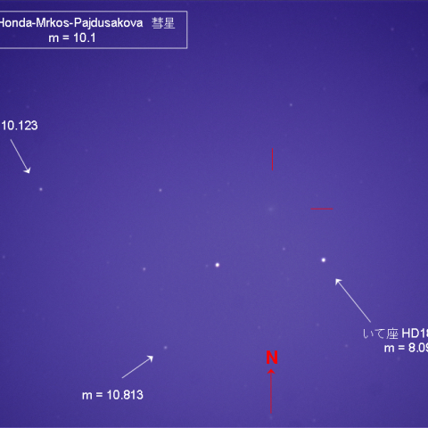 45P Honda-Mrkos-Pajdusakova 彗星