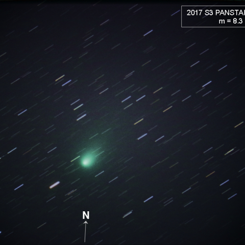 2017 S3 PANSTARRS 彗星 7/25 未明