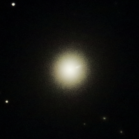 この光の先にブラックホール M87 おとめ座 楕円銀河