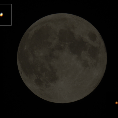 水星と火星の接近 6月19日