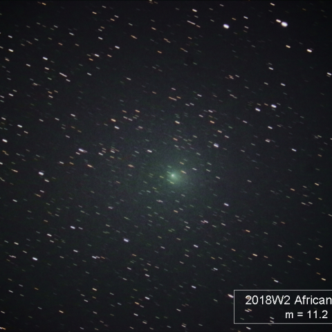 8月25日 2018W2 Africano 彗星