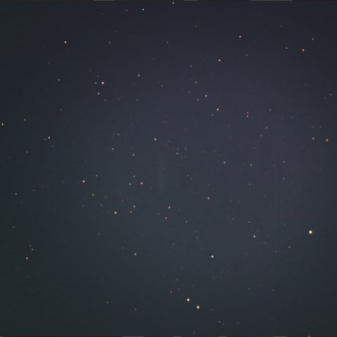 宵空にみえるスワン彗星 2020F8 5/30