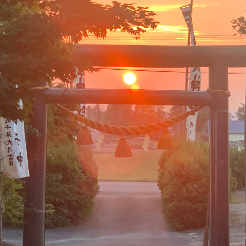 神へつづく太陽の道
