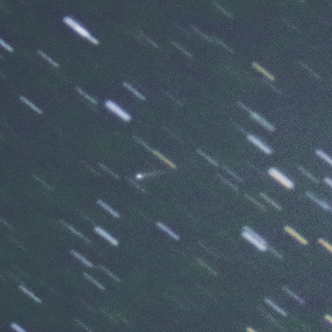 彗星状に写る Didymos （65803）