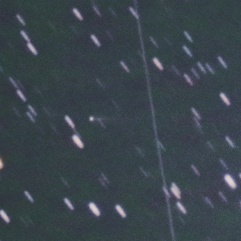 彗星状に写る ディディモス 65803 10/31