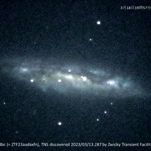 超新星が現れた M108 3/18