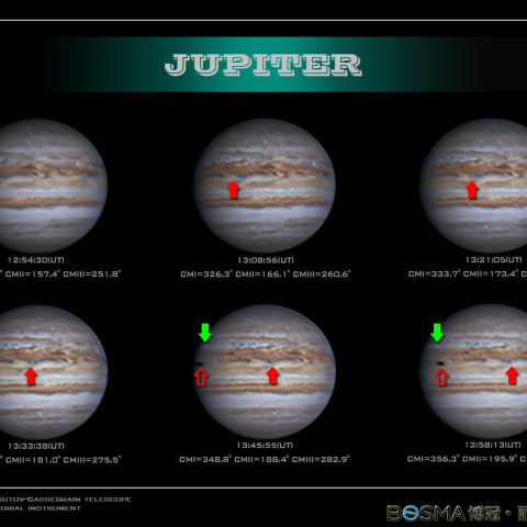 9月19日木星と木衛一