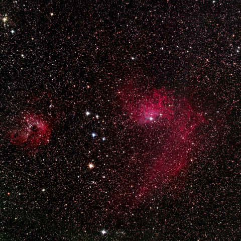 ＩＣ４０５（まが玉星雲）、ＩＣ４１０