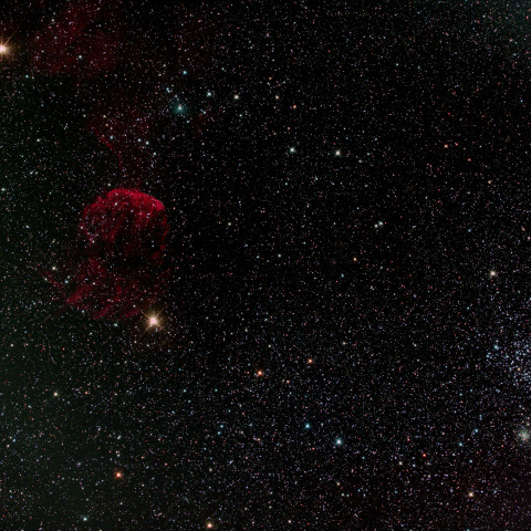 クラゲ星雲（IC443）とM35