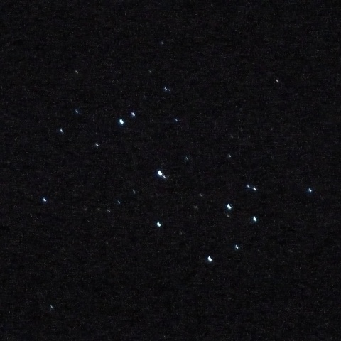 自宅から天頂のすばる