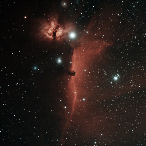 IC434　馬頭星雲　NGC2024　燃える木星雲