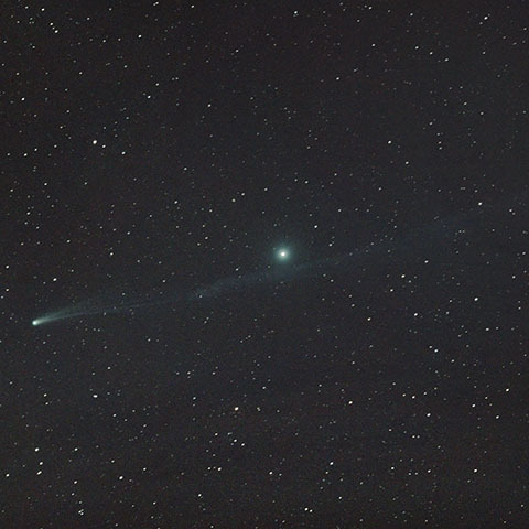 11/19未明のアイソン彗星とスピカ