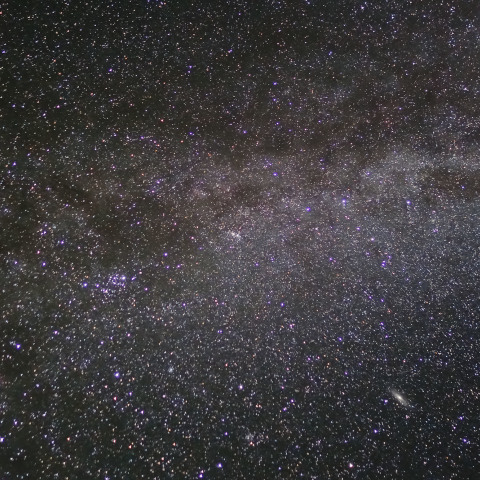 DSC-QX100によるカシオペヤ座周辺