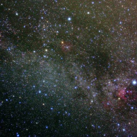 白鳥からケフェウスの銀河