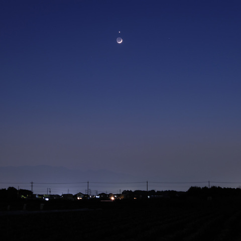 月と金星の接近part1