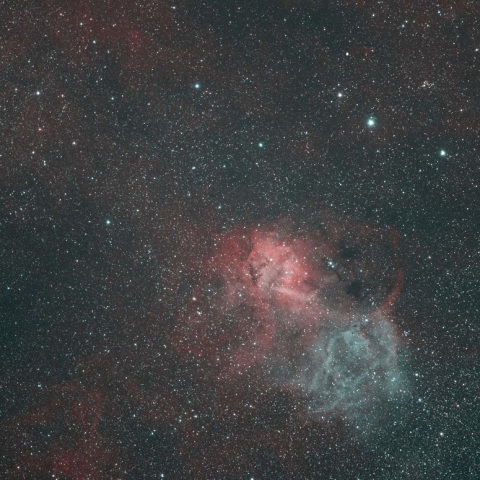 ライオン星雲付近