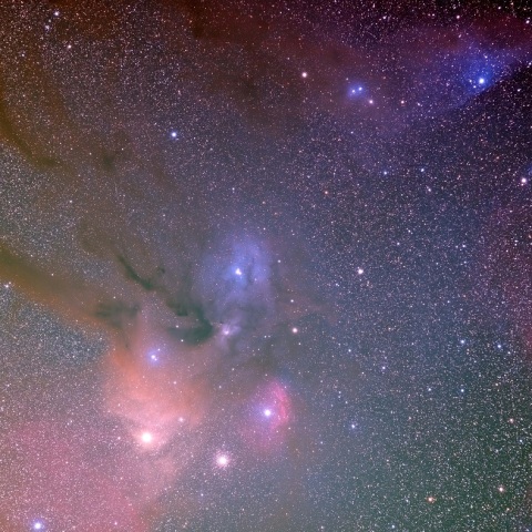 さそり座の散光星雲