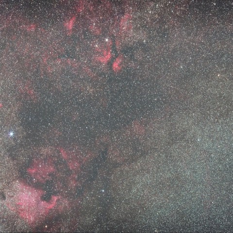 白鳥座の散光星雲