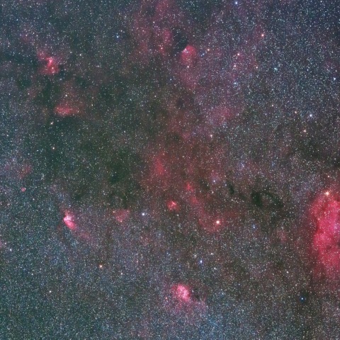 ケフェウス座の散光星雲