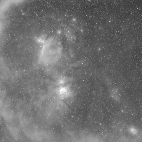 オリオン座南部の散光星雲