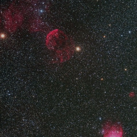 モンキー星雲＆クラゲ星雲