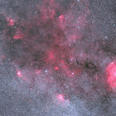 ケフェウス座の散光星雲