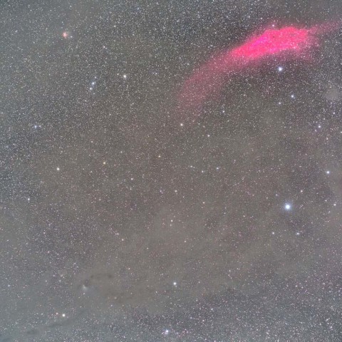 おうし座付近の散光星雲