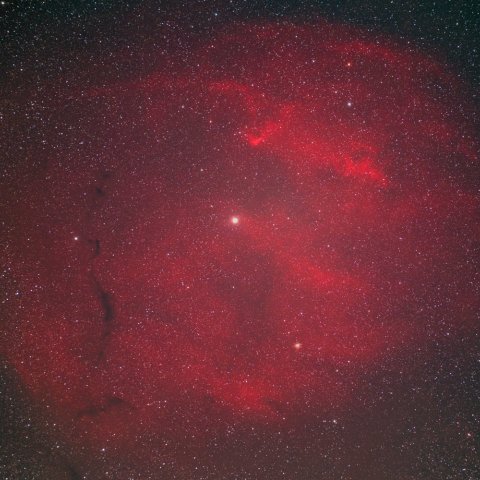 へびつかい座の散光星雲