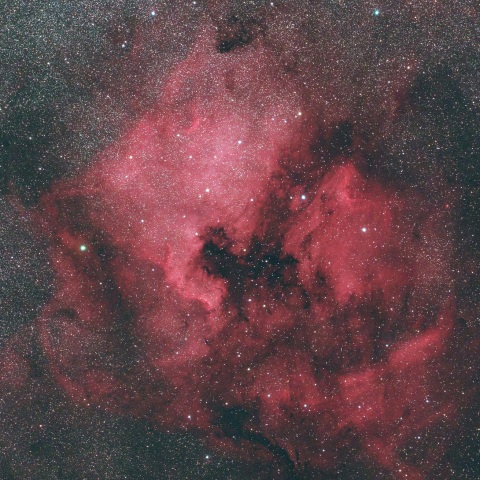 北アメリカ星雲とペリカン星雲