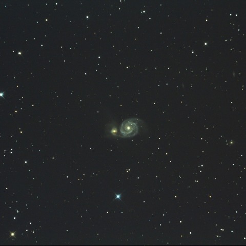 M51 子持ち銀河
