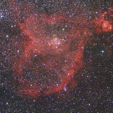 IC1805 ハート星雲