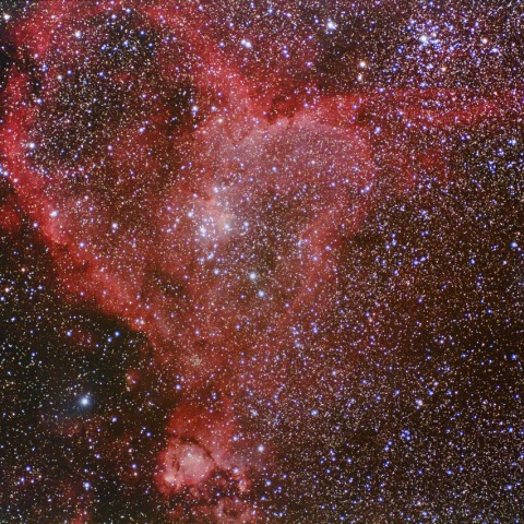 IC1805 ハート星雲