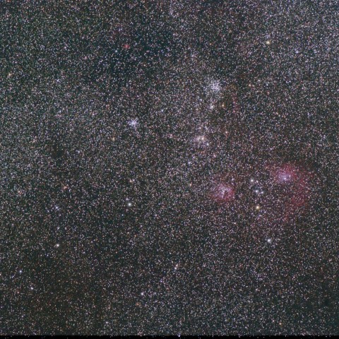 ぎょしゃ座の星雲・星団群