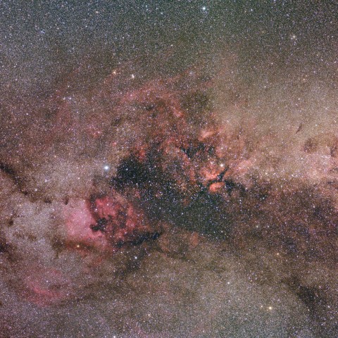 はくちょう座の散光星雲群