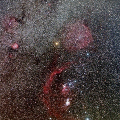 オリオン座・いっかくじゅう座の星雲