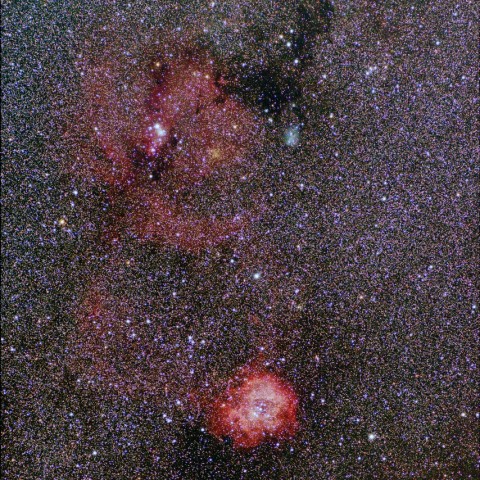 いっかくじゅう座の星雲・星団