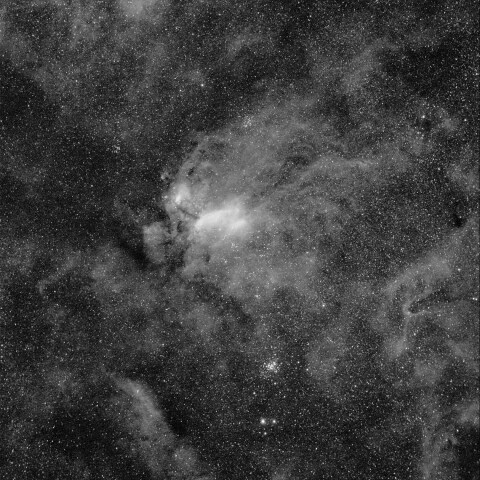 IC4628(エビ星雲)周辺の星雲