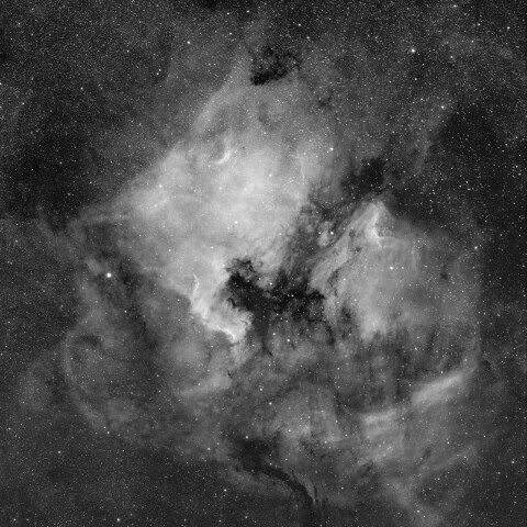 北アメリカ星雲とペリカン星雲