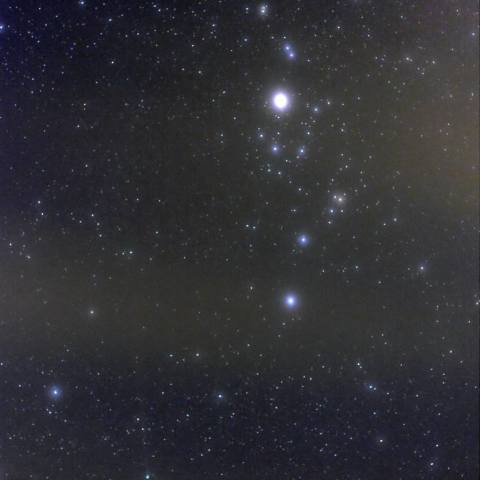 マックノート彗星とMel. 20(ペルセα)星団