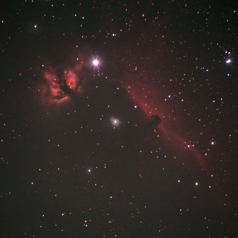 R64フィルターによる馬頭星雲