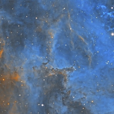 東京新宿からのバラ星雲