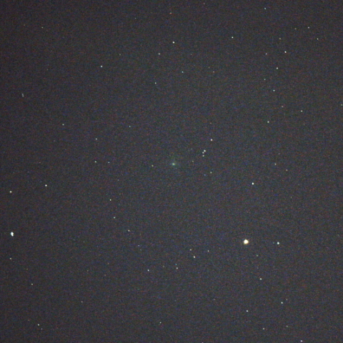 東京・板橋区で撮影したポンス・ブルックス彗星（12P）