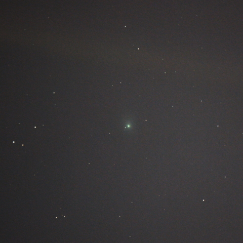 東京・板橋区で撮影したポンス・ブルックス彗星