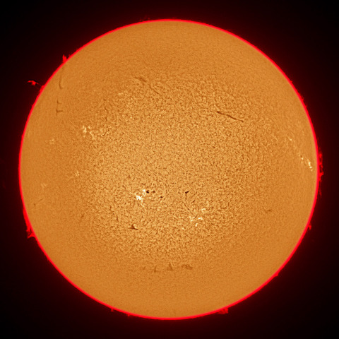 12月16日の太陽面