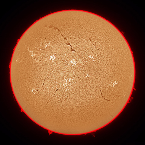 12月20日の太陽面